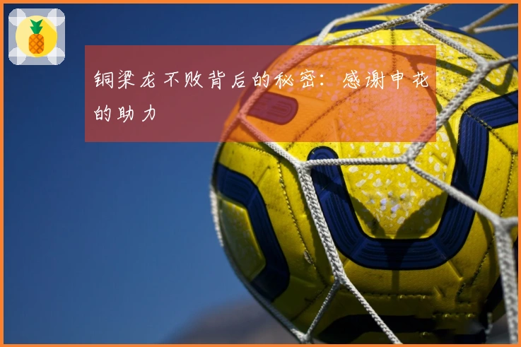 铜梁龙不败背后的秘密：感谢申花的助力